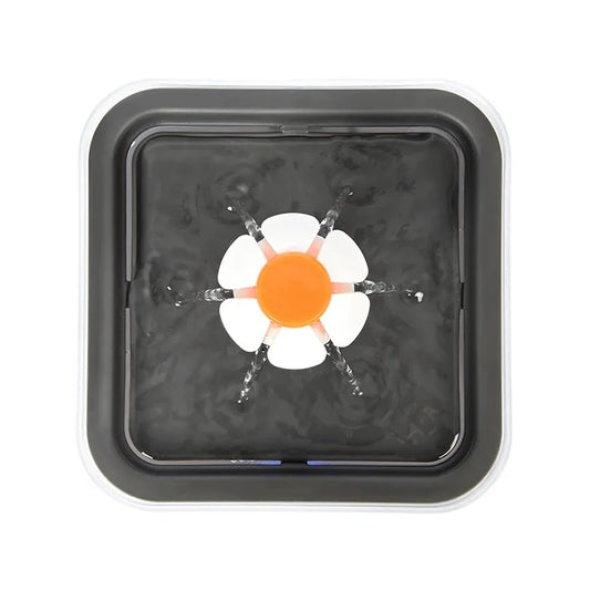 HKM-136083 Automatic Pet Water Fountain 2L with Multi-Flow Designs and Filtration System