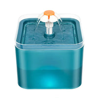HKM-136083 Automatic Pet Water Fountain 2L with Multi-Flow Designs and Filtration System
