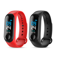 HKM-136147 Smart Bracelet with Heart Rate and Blood Pressure Monitor, Step Tracker, and Sleep Analysis
