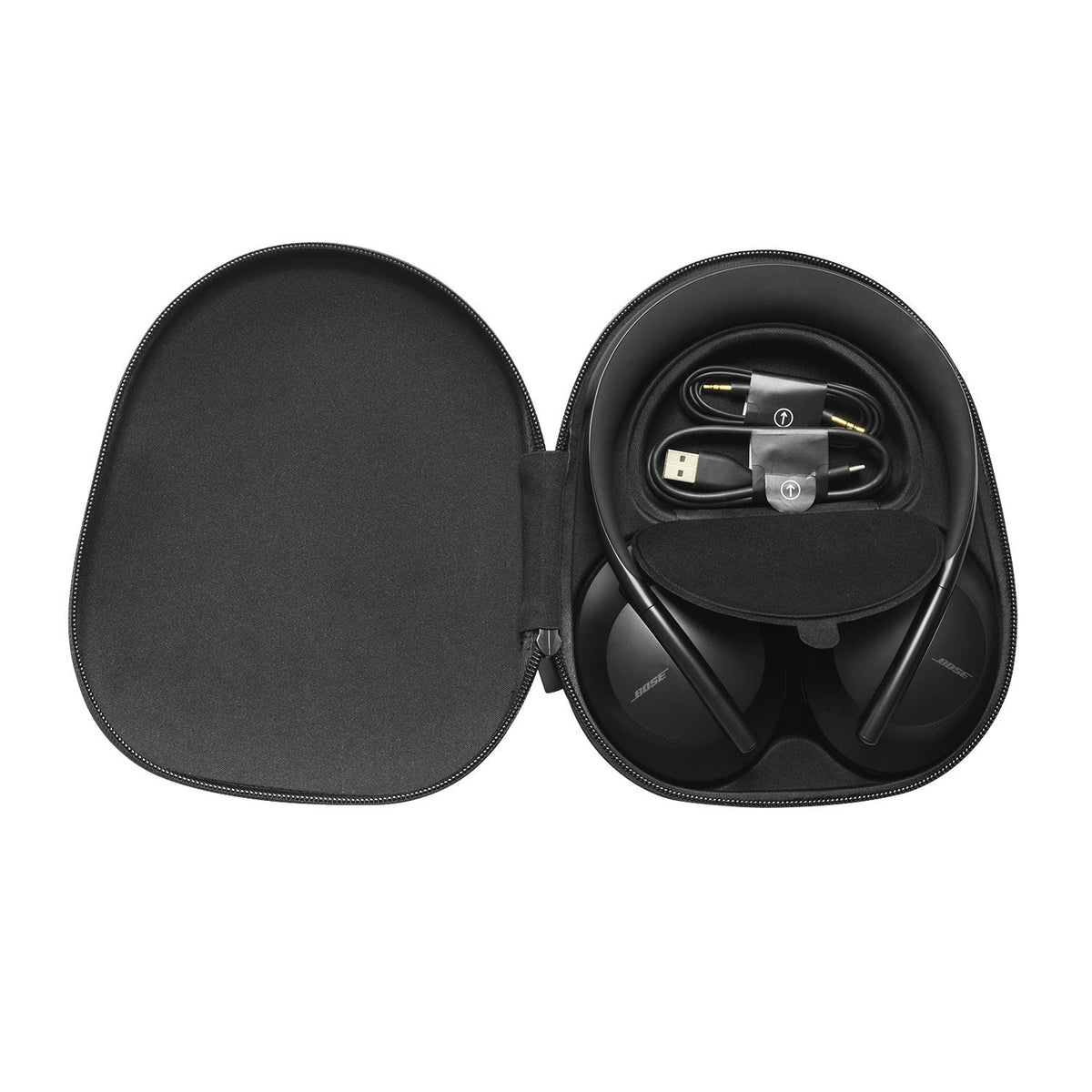 HKM-136211 NC700 Bluetooth Headset Protective Carrying Bag - Black, Compatible with Noise Reduction Model 700