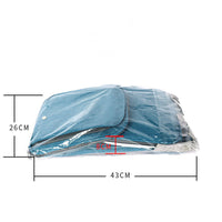 HKM-1362237 Folding Cat Carrier Bag - Durable Polyester, 33.7L Capacity, Medium to Hard Support
