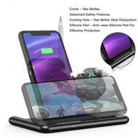 HKM-136339 Wireless Charging Pad with Type-C Interface - Black