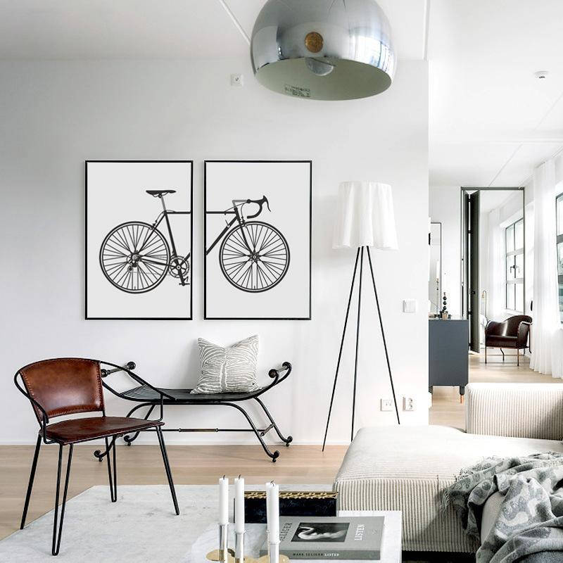 HKM-136403 Canvas Core Spray Painting Wall Art for Living Room, Bedroom, and More