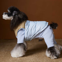 HKM-1364541 Autumn and Winter Down Vest for Pets - Stylish Casual Vest in Blue and Pink
