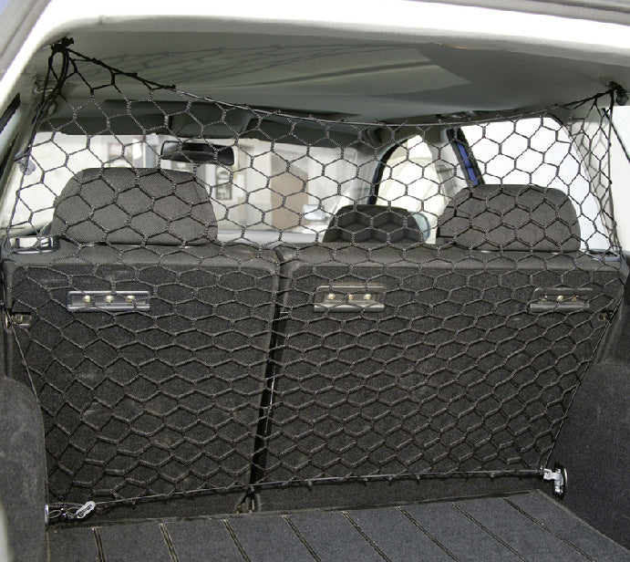 HKM-1364797 Pet Isolation Mesh Net for Car Trunk – 120cm x 70cm Protective Barrier