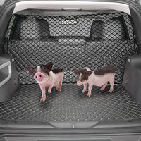 HKM-1364797 Pet Isolation Mesh Net for Car Trunk – 120cm x 70cm Protective Barrier