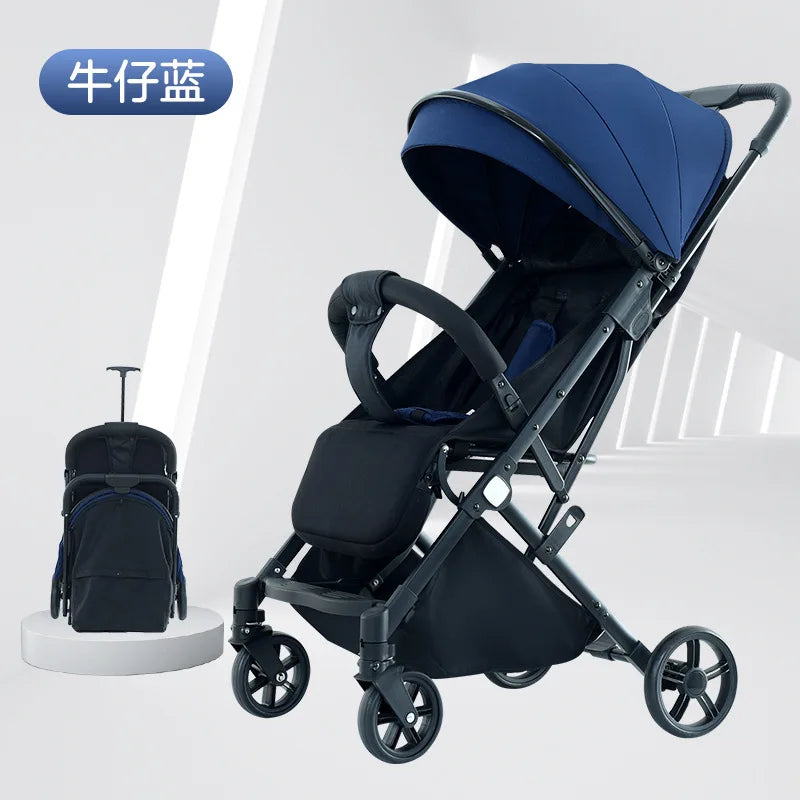 HKM-136659 Two-Way Baby Stroller with Cotton Fabric for Ages 6 Months to 3 Years