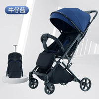 HKM-136659 Two-Way Baby Stroller with Cotton Fabric for Ages 6 Months to 3 Years