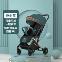 HKM-136659 Two-Way Baby Stroller with Cotton Fabric for Ages 6 Months to 3 Years