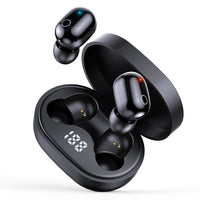 HKM-136659 Wireless Sports Bluetooth Headset with Smart Digital Display and Voice Control
