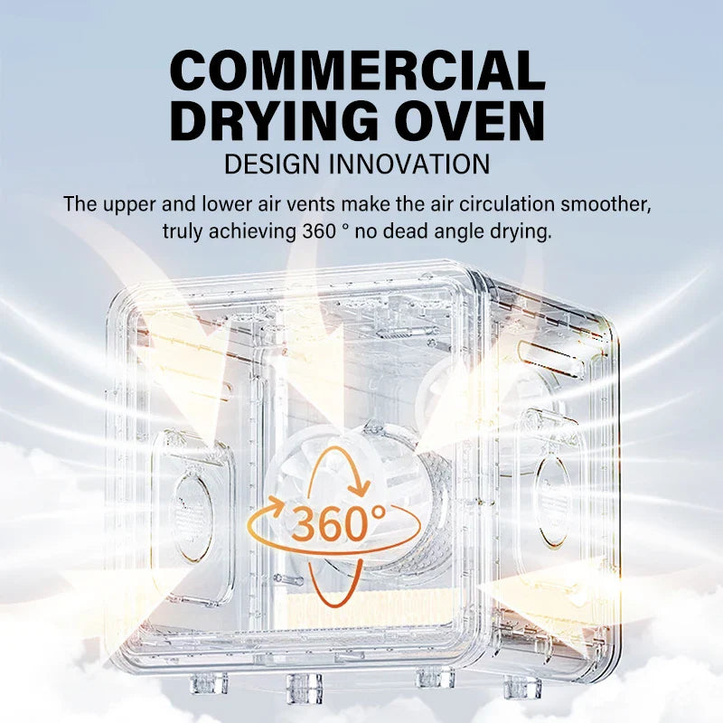 HKM-136723 Automatic 82L Pet Dryer Box for Small Dogs and Cats with Smart Temperature Control