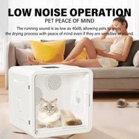 HKM-136723 Automatic 82L Pet Dryer Box for Small Dogs and Cats with Smart Temperature Control