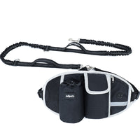HKM-1367997 Hands-Free Dog Training Leash with Adjustable Waist Bag for Treats and Essentials