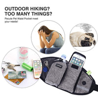 HKM-1367997 Hands-Free Dog Training Leash with Adjustable Waist Bag for Treats and Essentials