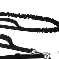 HKM-1367997 Hands-Free Dog Training Leash with Adjustable Waist Bag for Treats and Essentials