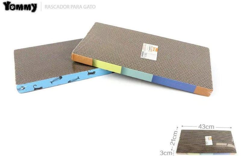 HKM-1371709 Cat Scratching Post with Straight Board for Healthy Claw Maintenance