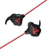 HKM-137299 Universal In-Ear Headphones for Gaming with Silicone Earplugs and 3.5mm Plug