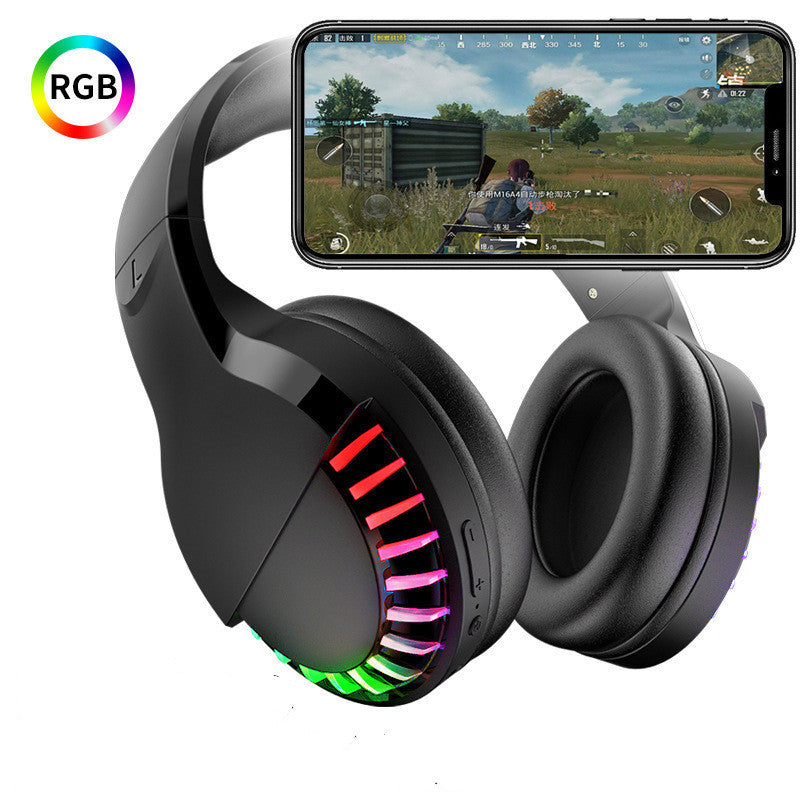 HKM-137299 Wireless Heavy Bass Noise Reduction Gaming Headset with Stereo Sound and Voice Control