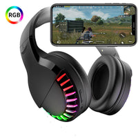 HKM-137299 Wireless Heavy Bass Noise Reduction Gaming Headset with Stereo Sound and Voice Control