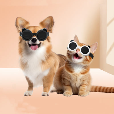 HKM-1373117 Dog and Cat UV Protection Sunshade Goggles with Adjustable Strap