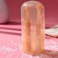 HKM-1373373 Pet Silicone Toothbrush Set with Storage Box for Cats and Dogs