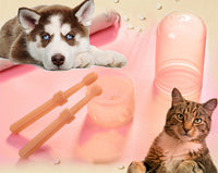HKM-1373373 Pet Silicone Toothbrush Set with Storage Box for Cats and Dogs