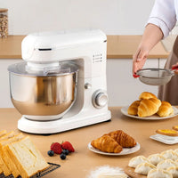 HKM-137363 1500W 6L Stand Mixer with Dough Hook, Beater, and Whisk for Home Baking