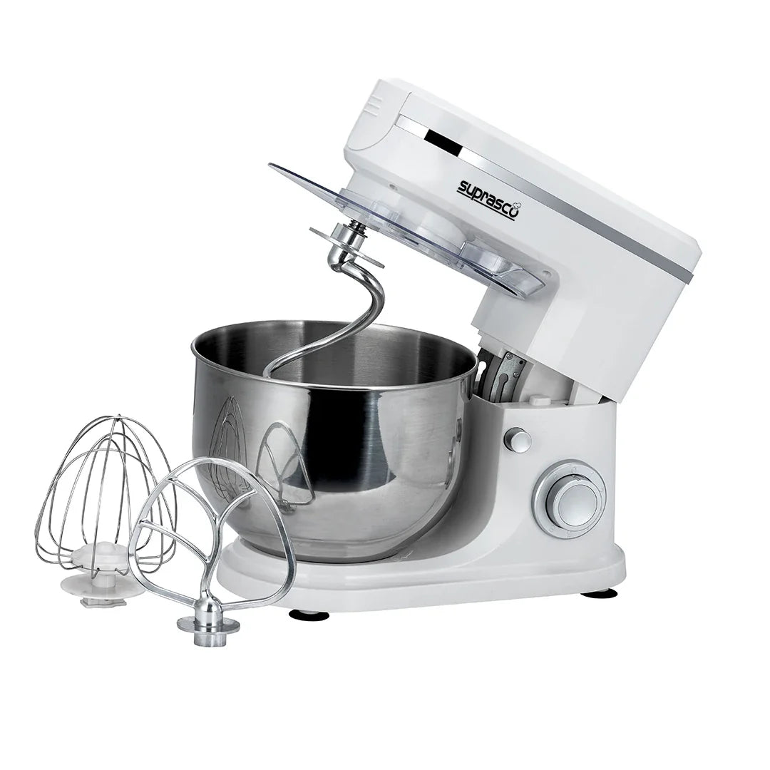 HKM-137363 1500W 6L Stand Mixer with Dough Hook, Beater, and Whisk for Home Baking
