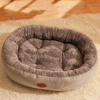 HKM-1375549 Cozy Plush Dog and Cat Nest - Removable, Washable Winter Bed in Various Sizes