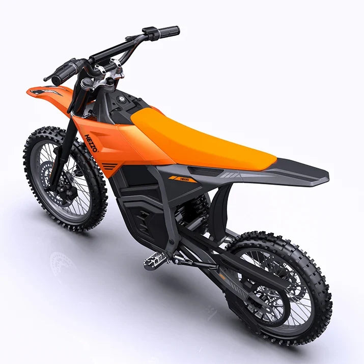 HKM-137555 60V 3500W Electric Dirtbike for Teens - 14-Inch Off-Road Tires, Aluminum Frame, Max Speed 65KM/H