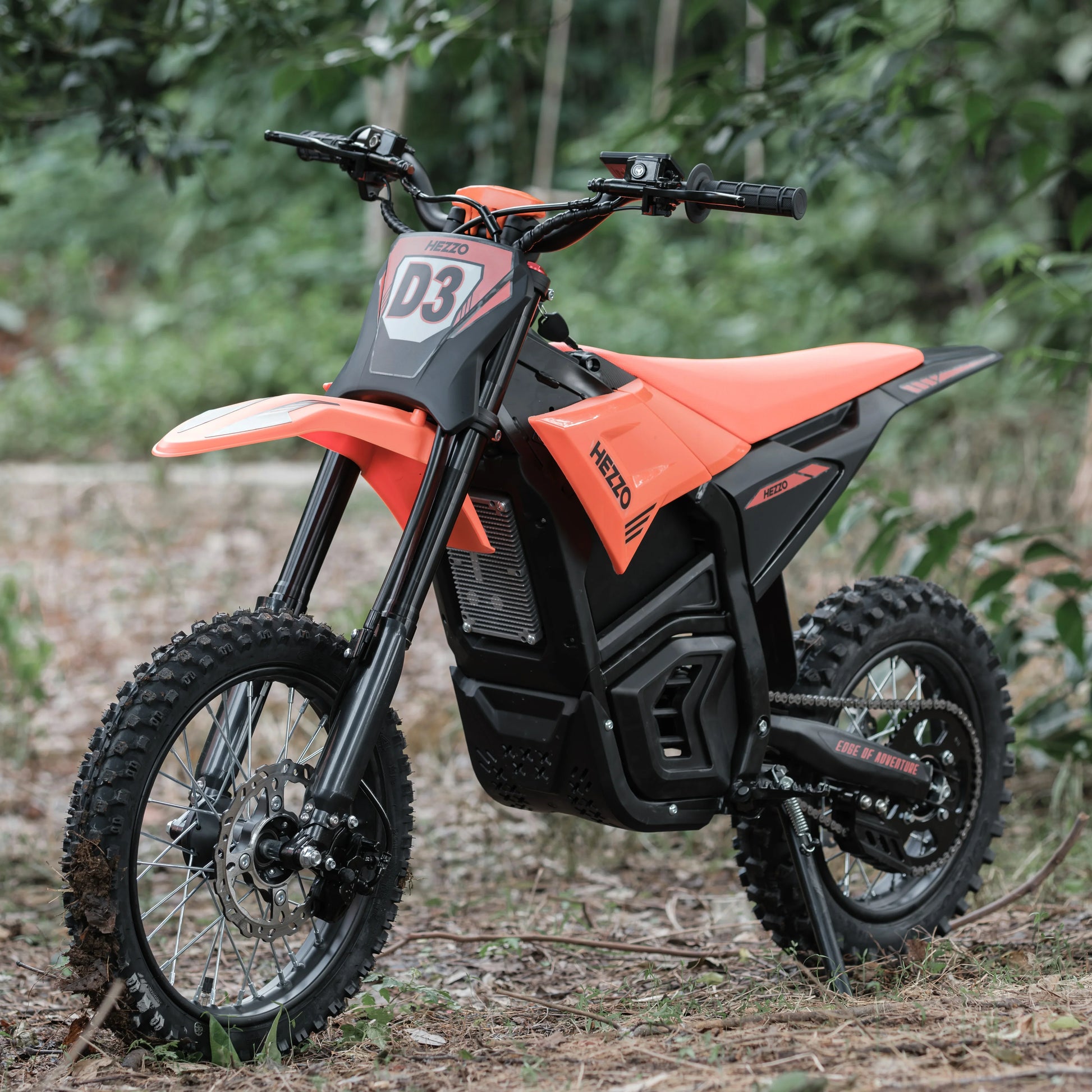 HKM-137555 60V 3500W Electric Dirtbike for Teens - 14-Inch Off-Road Tires, Aluminum Frame, Max Speed 65KM/H