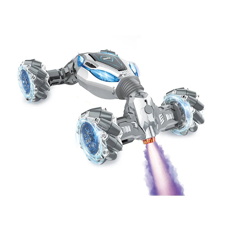 HKM-137619 Stunt Twist Remote Control Car with Lights, Music, and 360-Degree Rotation