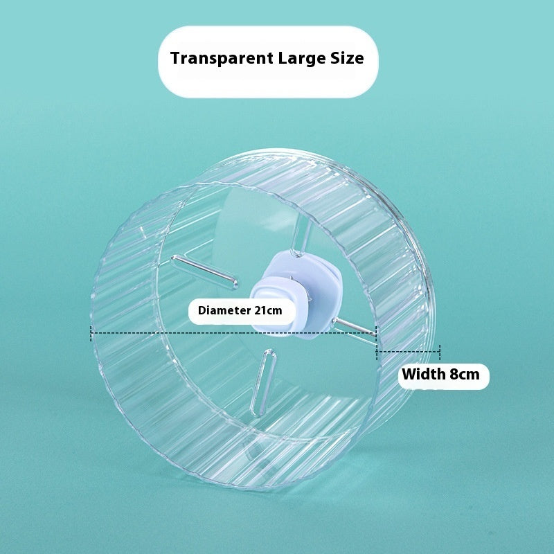 HKM-1376317 Bird Running Wheel Exercise Toy - Sturdy Plastic Treadmill for Small Birds, Various Colors and Sizes Available