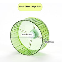 HKM-1376317 Bird Running Wheel Exercise Toy - Sturdy Plastic Treadmill for Small Birds, Various Colors and Sizes Available