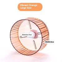 HKM-1376317 Bird Running Wheel Exercise Toy - Sturdy Plastic Treadmill for Small Birds, Various Colors and Sizes Available
