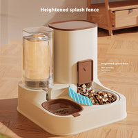 HKM-1377469 Automatic High-Capacity Pet Feeder with Stainless Steel and Ceramic Bowl Options