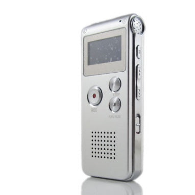 HKM-137811 Intelligent Noise Reduction Recorder with Continuous WAV Recording - Metal Casing, 1000 Minutes Capacity