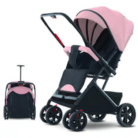 HKM-137811 Travel System 2-in-1 Folding Baby Stroller for Enhanced Mobility and Comfort