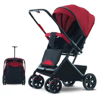 HKM-137811 Travel System 2-in-1 Folding Baby Stroller for Enhanced Mobility and Comfort