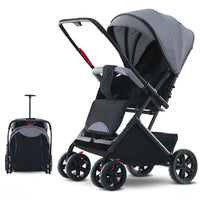HKM-137811 Travel System 2-in-1 Folding Baby Stroller for Enhanced Mobility and Comfort