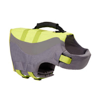 HKM-1378877 Adjustable Reflective Dog Life Jacket for Safe Swimming - Orange & Green Sizes XS-XXL