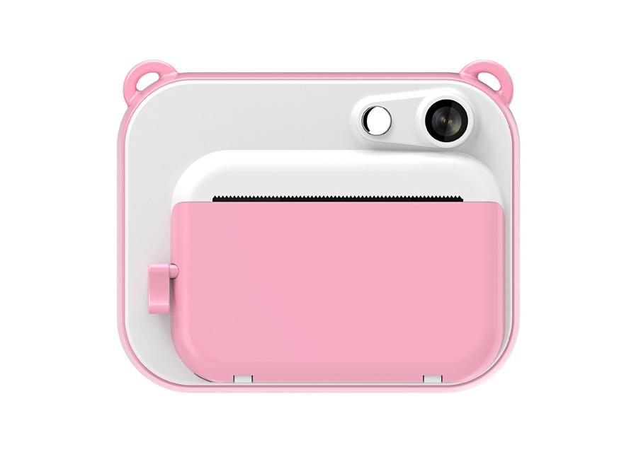 HKM-138003 Children's Digital Camera with LCD Screen, 2-32MP, Creative DIY Toy, Pink & Blue