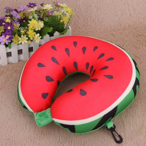 HKM-138067 Fruit-Shaped U-Pillow for Comfort and Support
