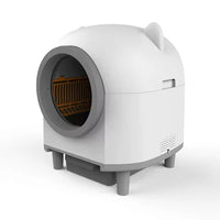 HKM-138067 Large Automatic Self-Cleaning Cat Litter Box with Safety Anti-Pinch Design, 80L Capacity