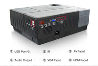 HKM-138131 Full HD 1080P Home Theatre Projector with Smart Features and 4K LED Capability