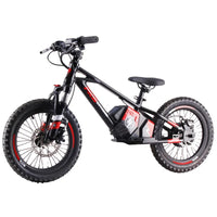 HKM-138195 Electric 16-Inch Balance Bike for Kids with 36V 5Ah Battery and Adjustable Seat