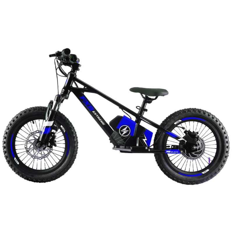 HKM-138195 Electric 16-Inch Balance Bike for Kids with 36V 5Ah Battery and Adjustable Seat