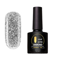 HKM-138259 Platinum Nail Polish Adhesive - 7.5ml Soft & Shiny Formula for Nail Art Applications
