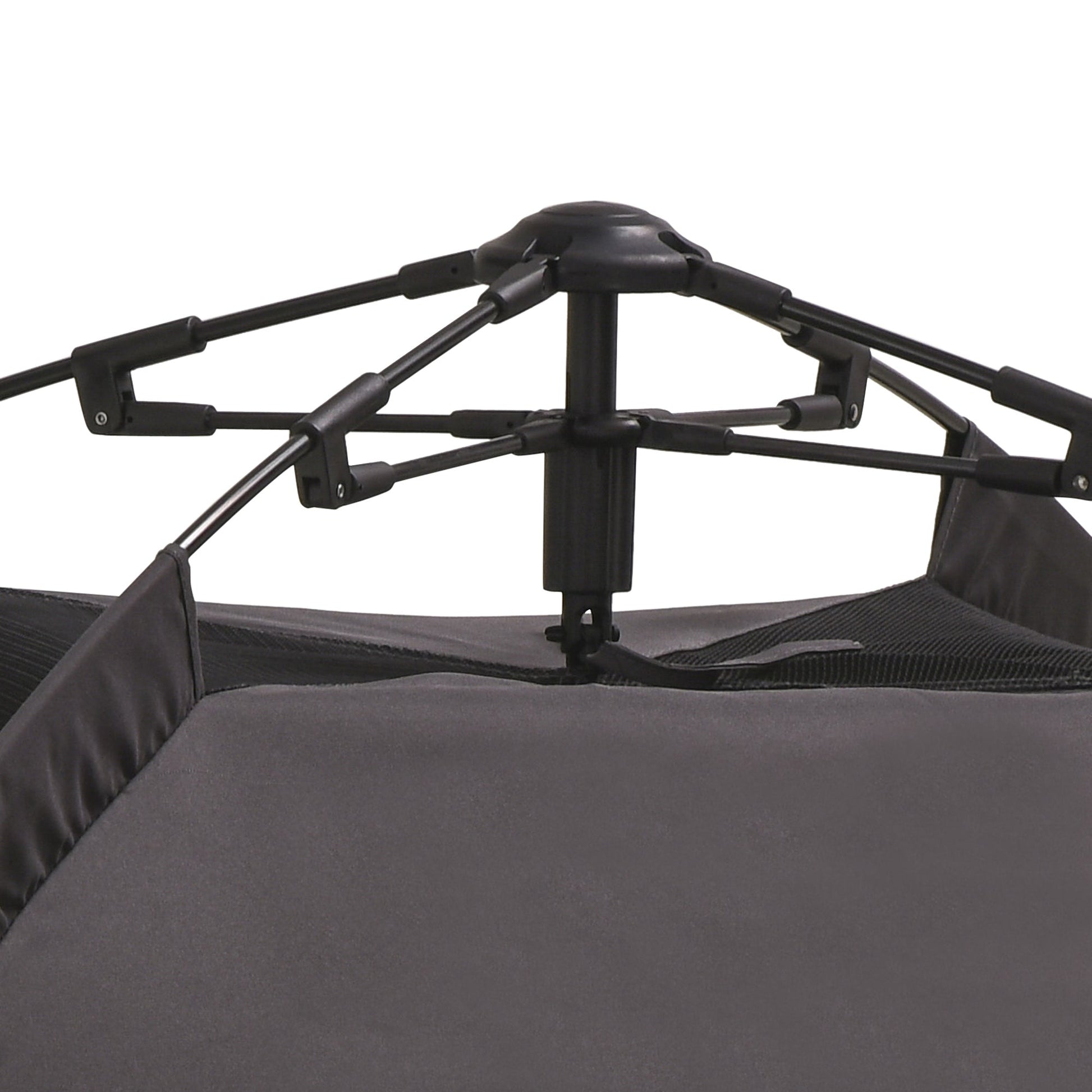 HKM-1382717 Extra Large Portable Dog Tent for Camping and Home Use, Lightweight Pet Shelter with Carrying Bag and Ground Pegs, Green/Gray