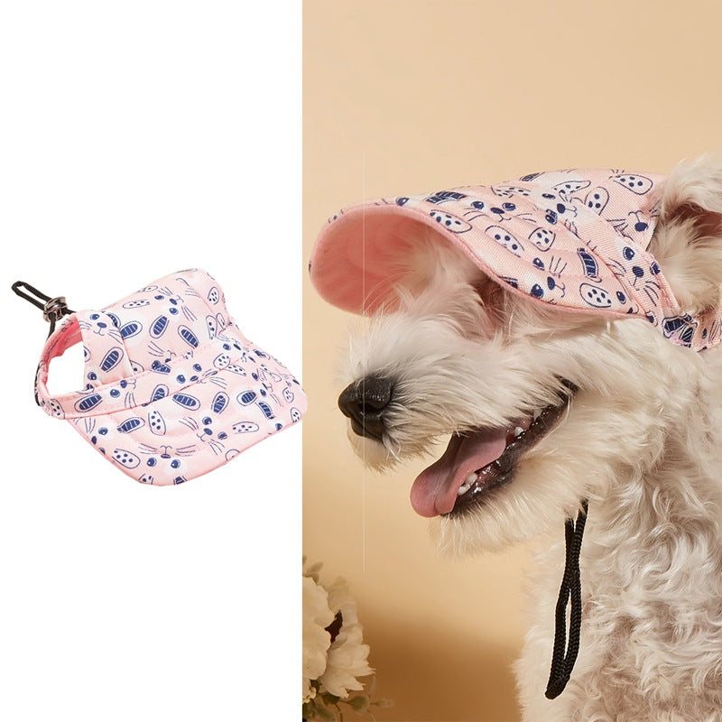 HKM-1383101 Pet Baseball Cap with Wind and Sun Protection in Various Patterns and Sizes